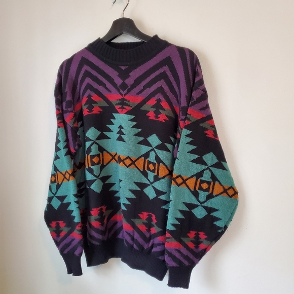 VTG Geometric sweater - Picture 5 of 6